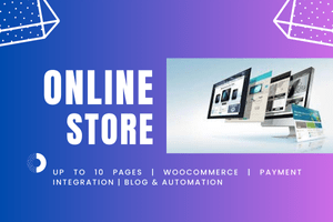 ✅ Up to 10 Pages | WooCommerce | Payment Integration | Blog & Automation